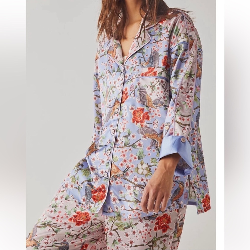 HAH X FREE PEOPLE HAHt ECO PAJAMA SET NWT sz XL - Picture 4 of 10